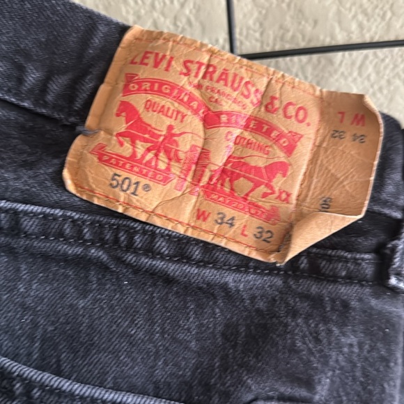 Vintage button fly 401 jeans - Picture 3 of 7